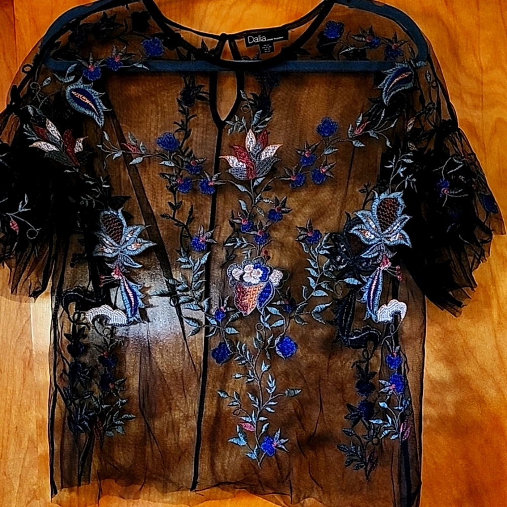 DALIA Sheer top for layering